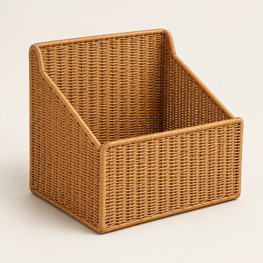 Grove Magazine Basket in Honey