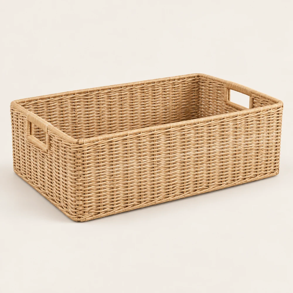 Living & Linen rattan basket collection