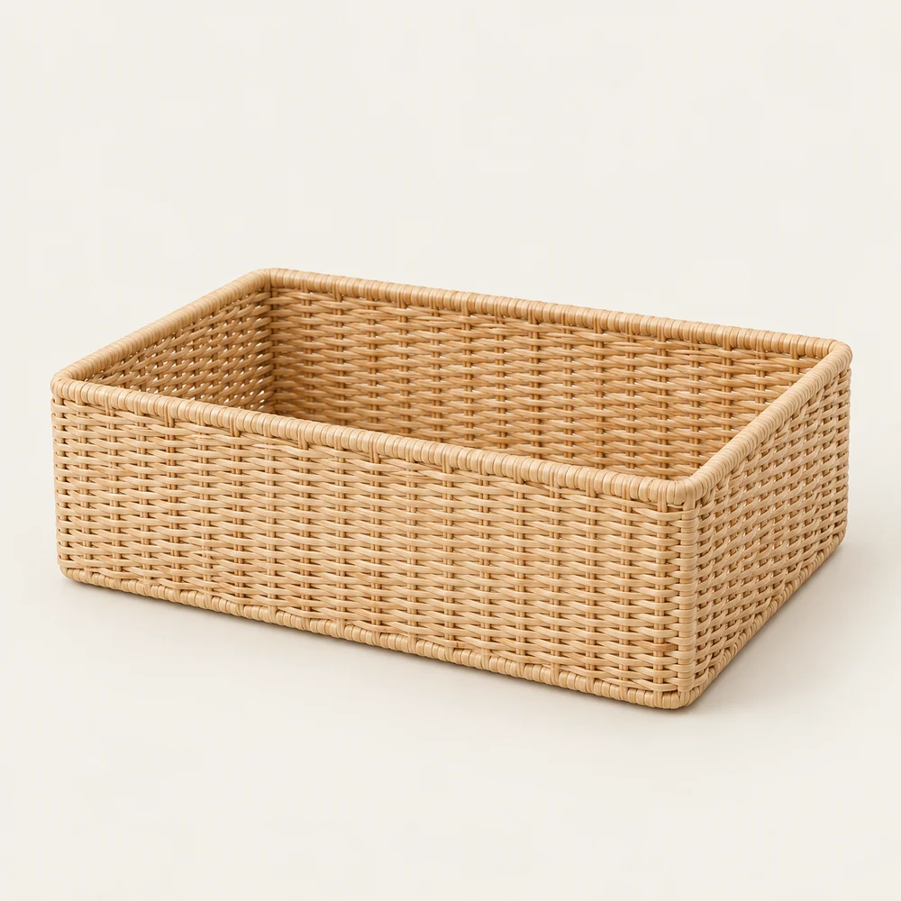 Terrace Vanity Basket in Natural