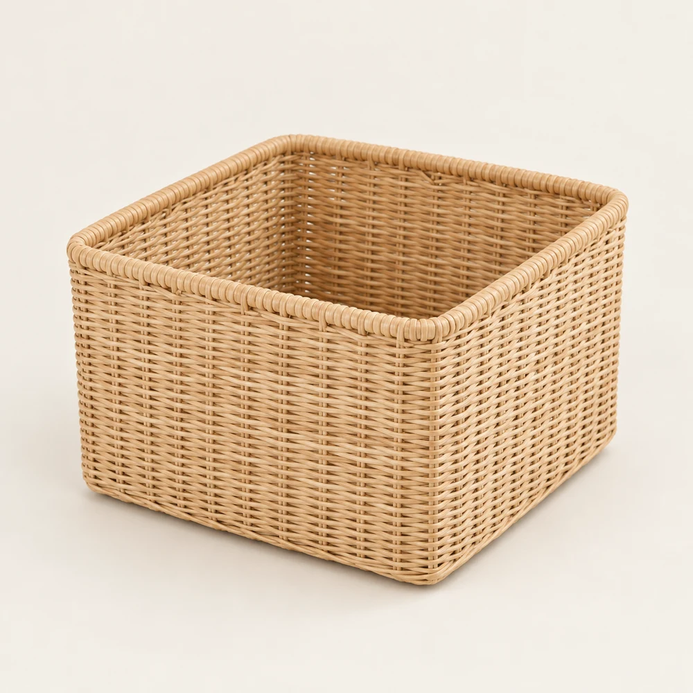 Shelf & Table rattan basket collection